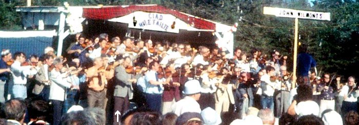 Alex Francis at the 1976 Glendale Festival