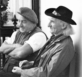 Fred Jordan and Packie Manus Byrne