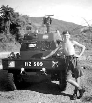 'My first car' 
Malaya c.1957