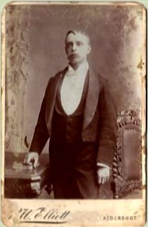 Billy Lown as a young man.