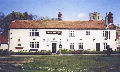 The Three Swallows pub, at Cley.