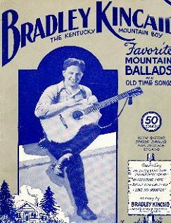 Bradley Kincaid song book cover